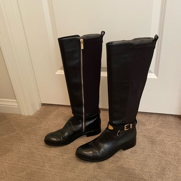 Michael Kors Arley Stretch Boot Black - Picture 4 of 5